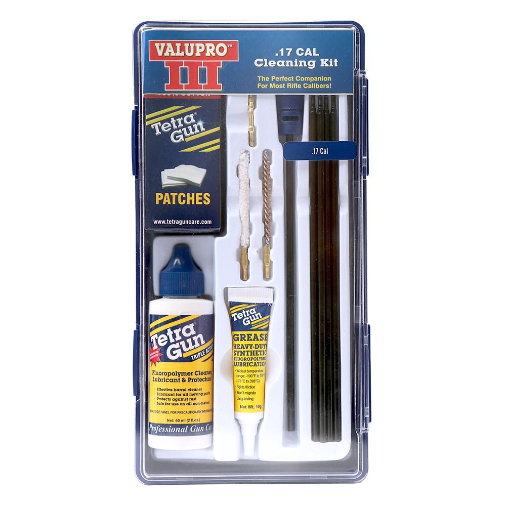 https3A2F2Fmedia.chattanoogashooting.com2Fimages2Fproduct2FFD708I2FFD708I-1.jpg Tetra ValuPro III Gun Cleaning Kit .17 cal Handgun/Rifle - Image 1