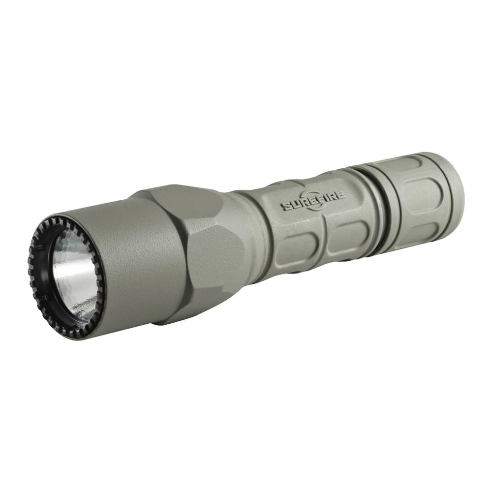 https3A2F2Fmedia.chattanoogashooting.com2Fimages2Fproduct2FFHG2XDFG2FFHG2XDFG.jpg Surefire G2X Pro 15/600 Lumen LED Flashlight - Polymer & Aluminum Click Style Switch - Foliage Green - Image 1