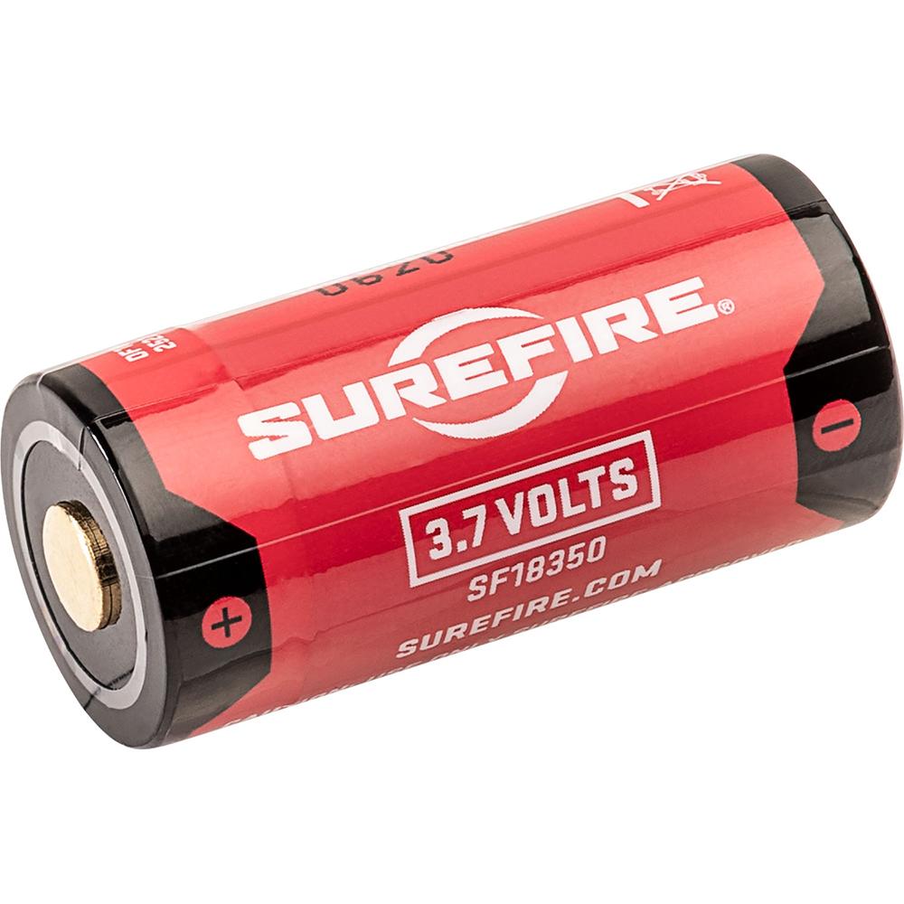https3A2F2Fmedia.chattanoogashooting.com2Fimages2Fproduct2FFHSF183502FFHSF18350-1.jpg Surefire SF18350 Micro USB Lithium-Ion Rechargeable Battery - Image 1