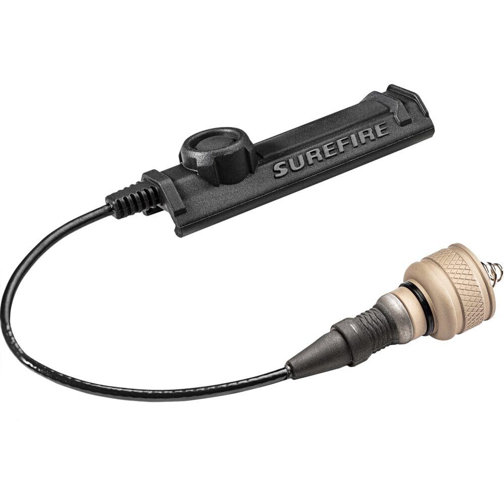 https3A2F2Fmedia.chattanoogashooting.com2Fimages2Fproduct2FFHUESR07TN2FFHUESR07TN-1.jpg Surefire UE-SR07 Scout Light Remote Dual Switch for WeaponLights Tan - Image 1