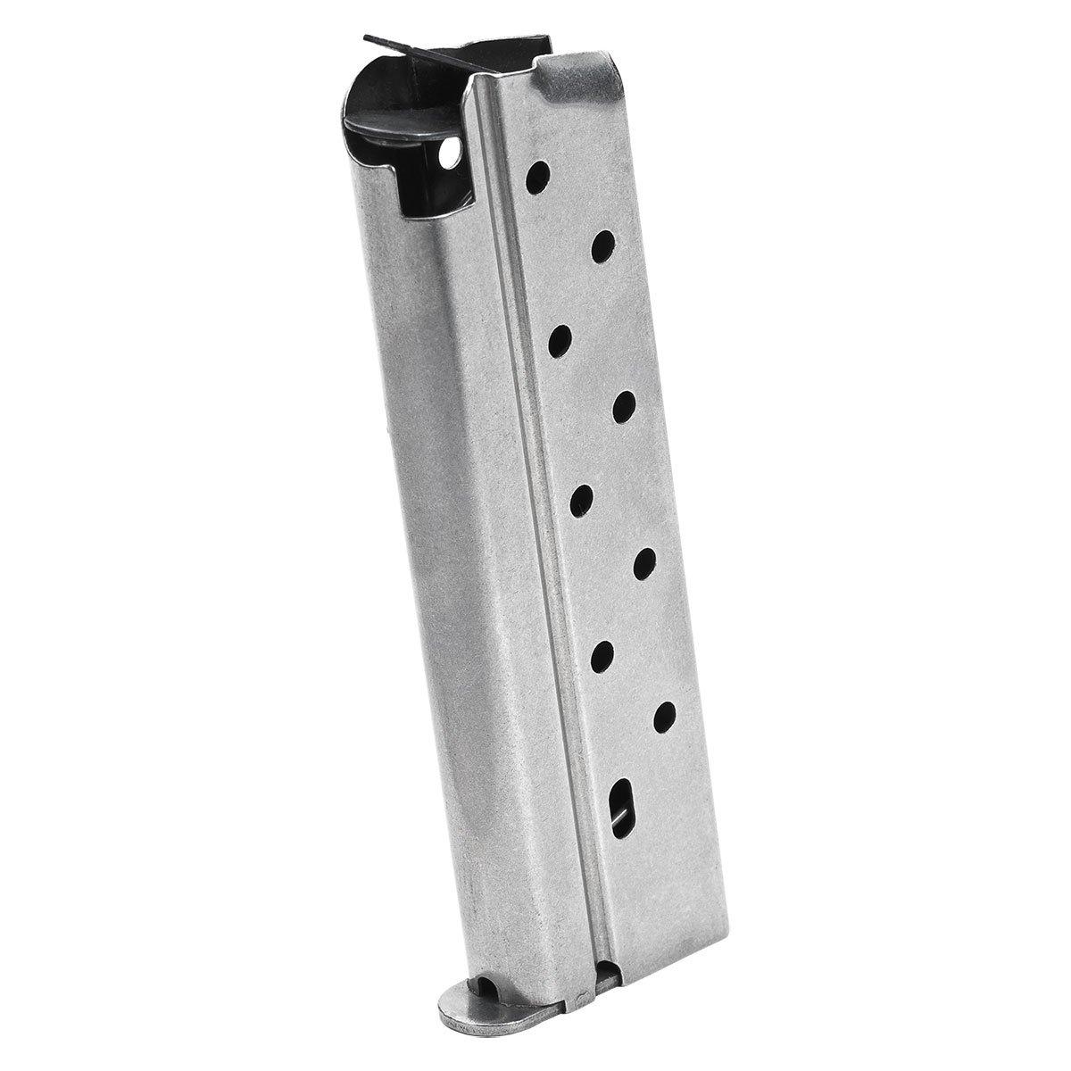 https3A2F2Fmedia.chattanoogashooting.com2Fimages2Fproduct2FFKPI60822FFKPI6082.jpg Springfield 1911 Stainless Steel Magazine .38 Super 9/rd - Image 1