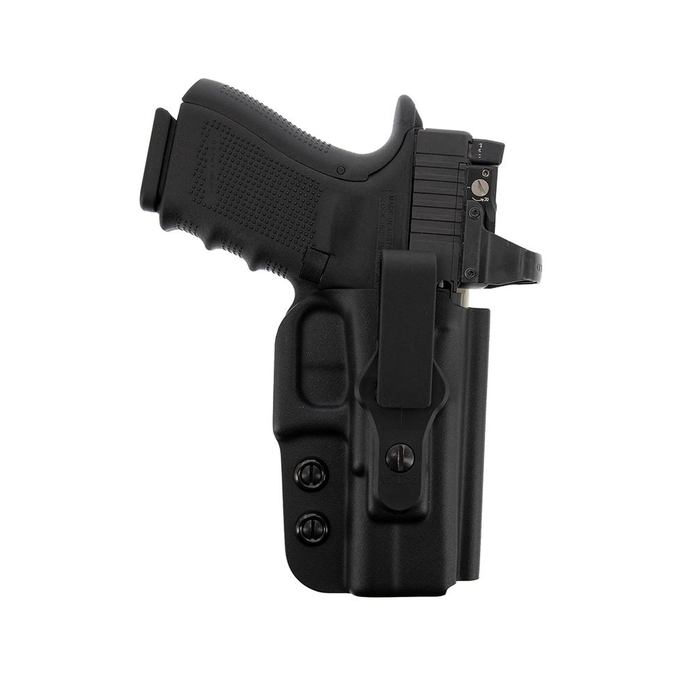 https3A2F2Fmedia.chattanoogashooting.com2Fimages2Fproduct2FGETR3894RB2FGETR3226RB-1_4.jpg Galco Triton 3.0 Kydex Strongside/Crossdraw IWB Holster for Sig Sauer P365 X-Macro w/wo Red Dot Black RH - Image 1