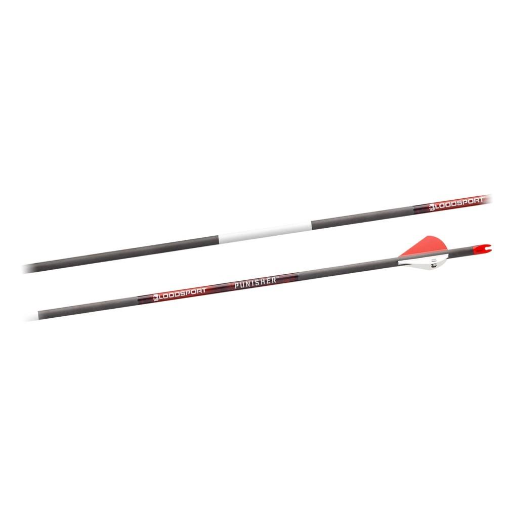 https3A2F2Fmedia.chattanoogashooting.com2Fimages2Fproduct2FGMBLSB100354062FGMBLSB10035406-1.jpg Bloodsport Punisher Arrow 350 Spine 6/pk - Image 1