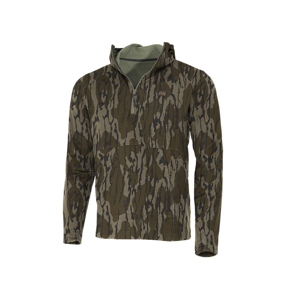 https3A2F2Fmedia.chattanoogashooting.com2Fimages2Fproduct2FGMMUDD2002MOBL2X2FGMMUDD2002-1.jpg Muddy DV8 Quest Midweight Quarter Zip Hoodie Mossy Oak Bottomland 2XL - Image 1