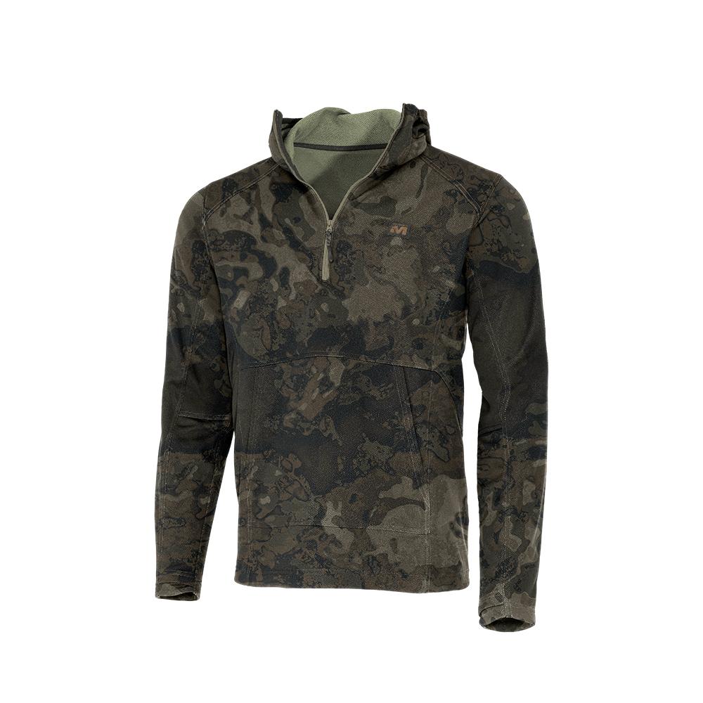 https3A2F2Fmedia.chattanoogashooting.com2Fimages2Fproduct2FGMMUDD2002VCGXL2FGMMUDD2002VCG-1_5.jpg Muddy DV8 Quest Midweight Quarter Zip Hoodie Veil Canyon Grey XL - Image 1