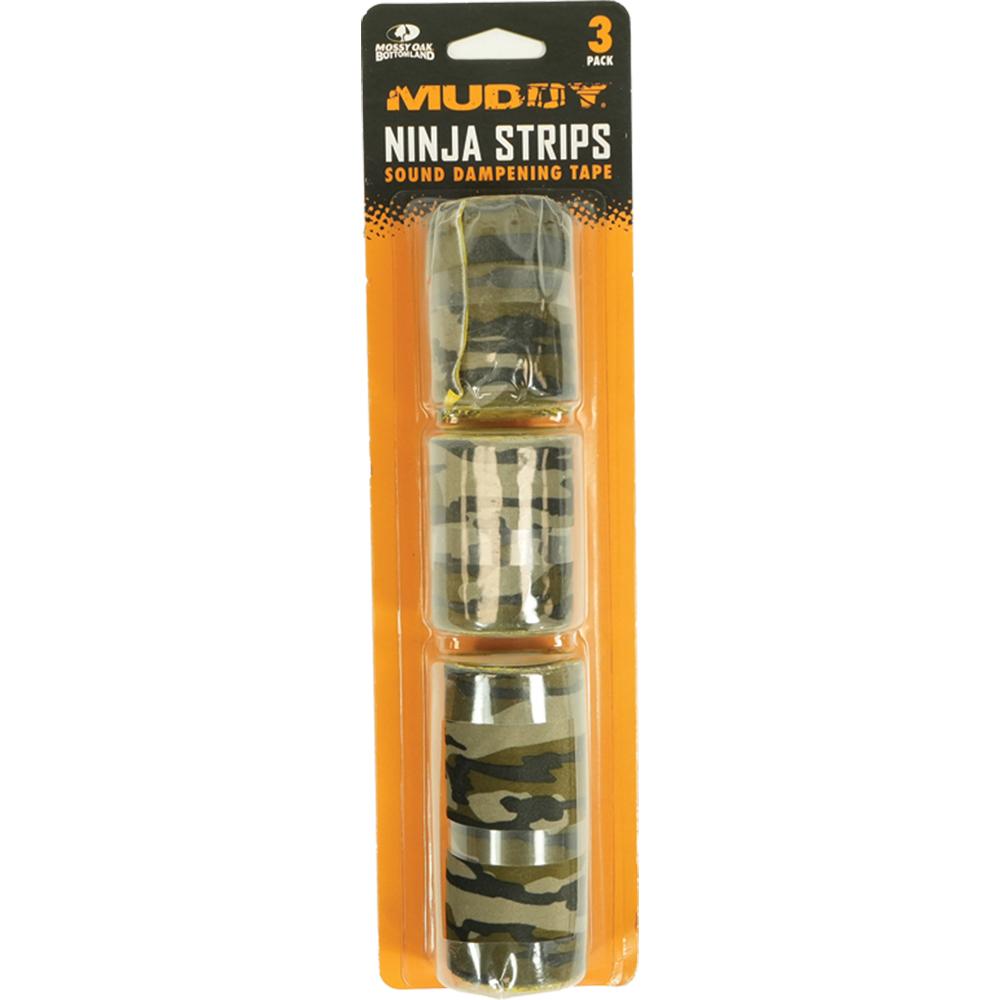 https3A2F2Fmedia.chattanoogashooting.com2Fimages2Fproduct2FGMMUDNSCPMOBL2FGMMUDNSCPMOBL-1.jpg Muddy Ninja Strips Combo Pack 3 Sizes Mossy Oak Bottomland - Image 1