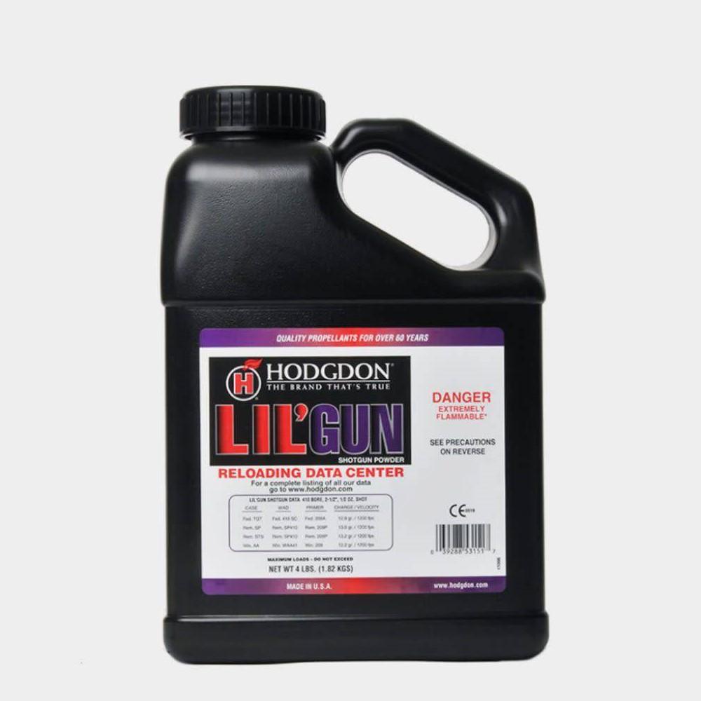 https3A2F2Fmedia.chattanoogashooting.com2Fimages2Fproduct2FHDLIL42FHDLIL4-1.jpg Hodgdon LIL'GUN Shotshell & Handgun Powder 4 lbs - Image 1