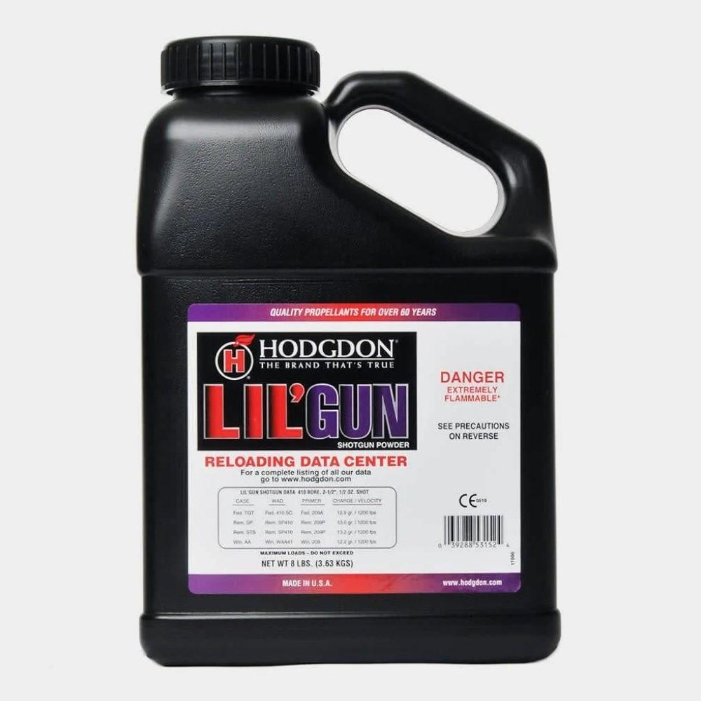 https3A2F2Fmedia.chattanoogashooting.com2Fimages2Fproduct2FHDLIL82FHDLIL8-1.jpg Hodgdon LIL'GUN Shotshell & Handgun Powder 8 lbs - Image 1