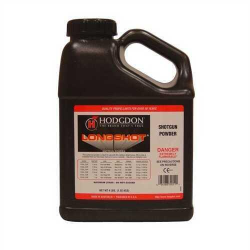 https3A2F2Fmedia.chattanoogashooting.com2Fimages2Fproduct2FHDLS42FHDLS4-1.jpg Hodgdon LONGSHOT Spherical Shotshell & Handgun Powder 4 lbs - Image 1