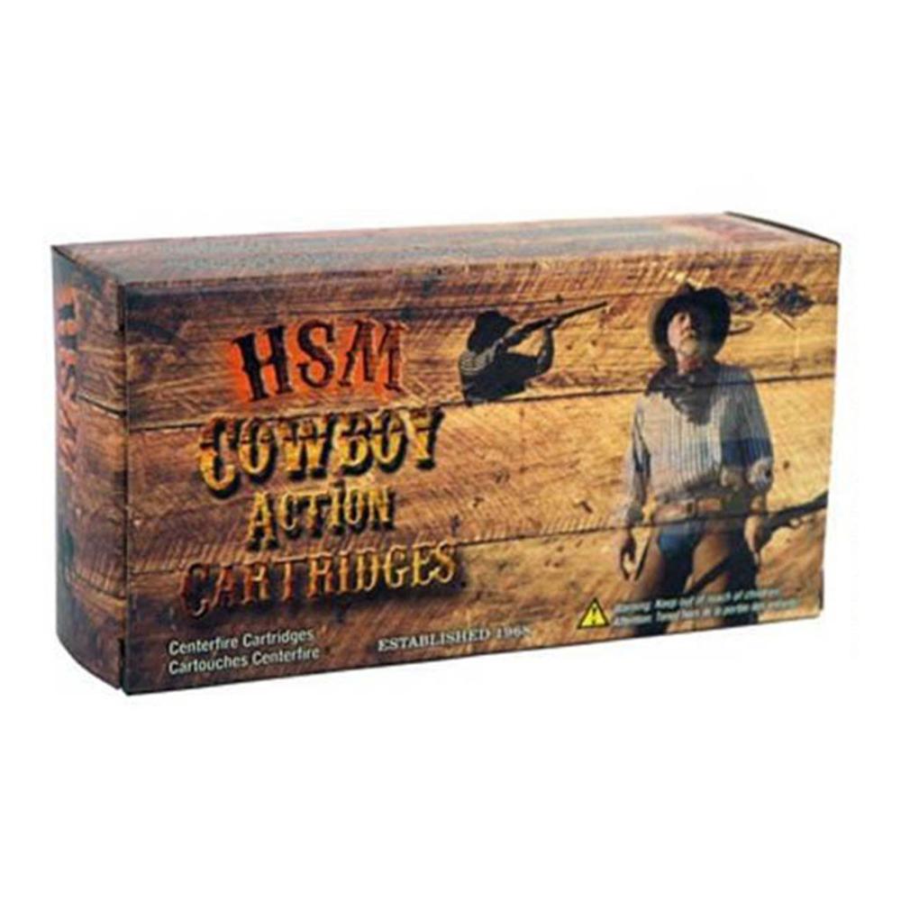 https3A2F2Fmedia.chattanoogashooting.com2Fimages2Fproduct2FHEHSM38401N2Fcowboy.jpg HSM Cowboy Action Hard Cast Rifle Ammunition .38-40 Win 180gr RNFP 930 fps 50/ct - Image 1