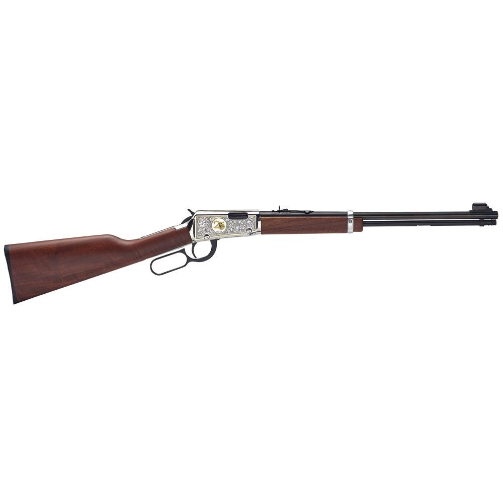 https3A2F2Fmedia.chattanoogashooting.com2Fimages2Fproduct2FHLH001252FHLH00125-1.jpg Henry Classic Lever Action .22 25th Anniversary Edition Rifle .22 LR 15rd Capacity 18.5" Barrel Walnut - Image 1