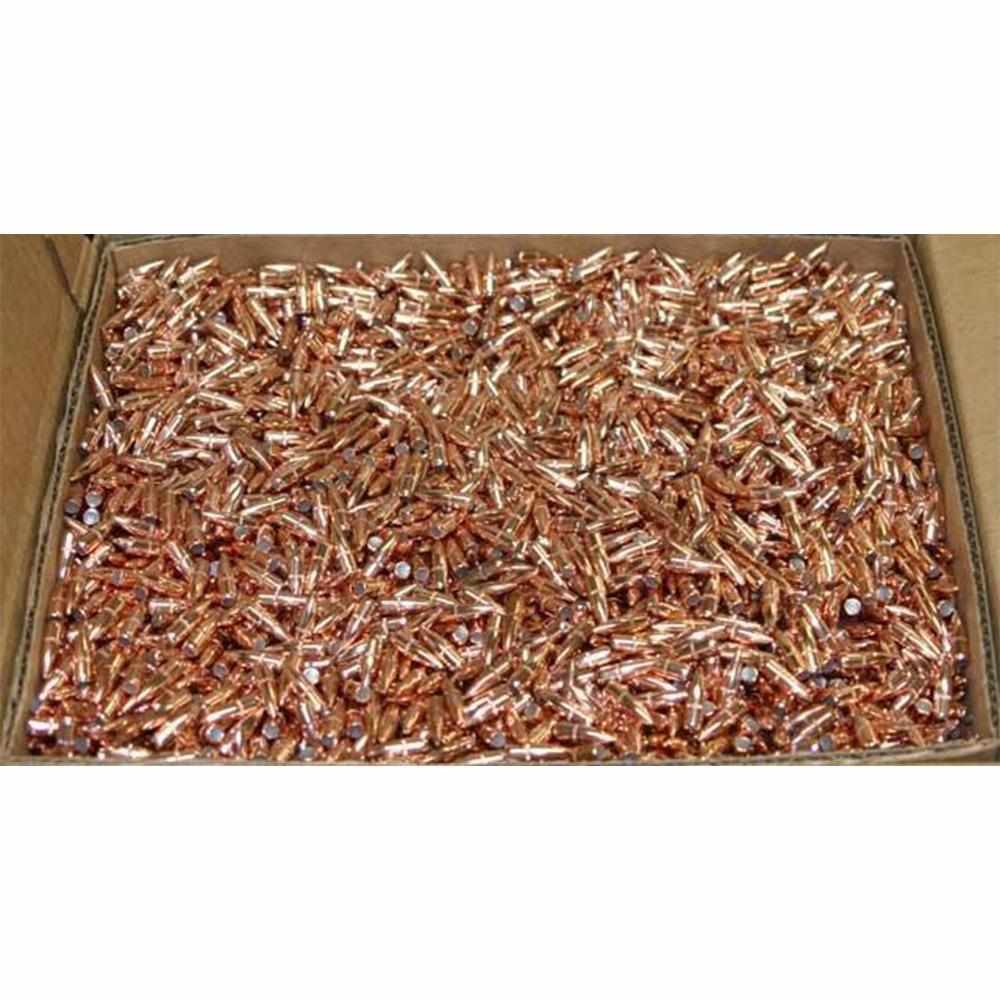 https3A2F2Fmedia.chattanoogashooting.com2Fimages2Fproduct2FHO3037B2FHO3037B-1.jpg Hornady Traditional / FMJ Rifle Bullets .30 cal .308" 150 gr FMJ-BT CANN 2100/ct (Bulk) - Image 1