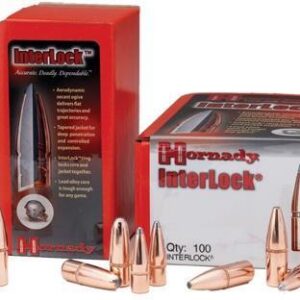 Hornady InterLock Bullets .45 cal .458" 350 gr RN 50/ct