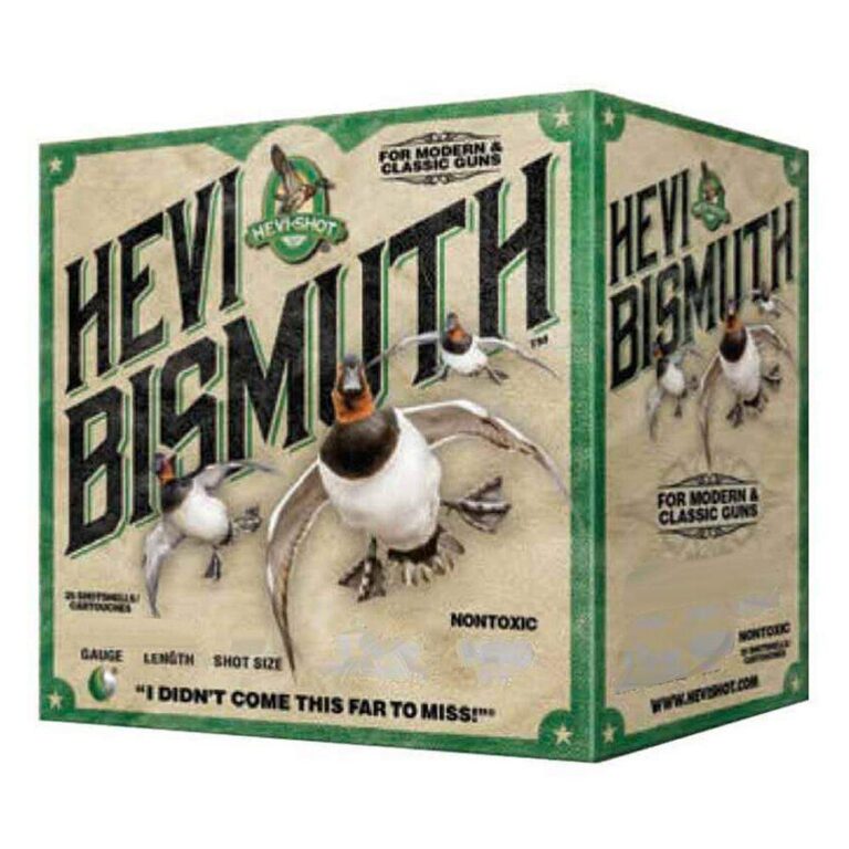 HEVI-Shot HEVI-Bismuth Shotshells 12ga 3" 1-3/8oz 1450 fps #2 25/ct