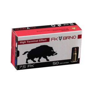 F5 Ammunition 7.5 FK (50/BOX) 95 Grain Copper Nose-Dicarding Hollow Point