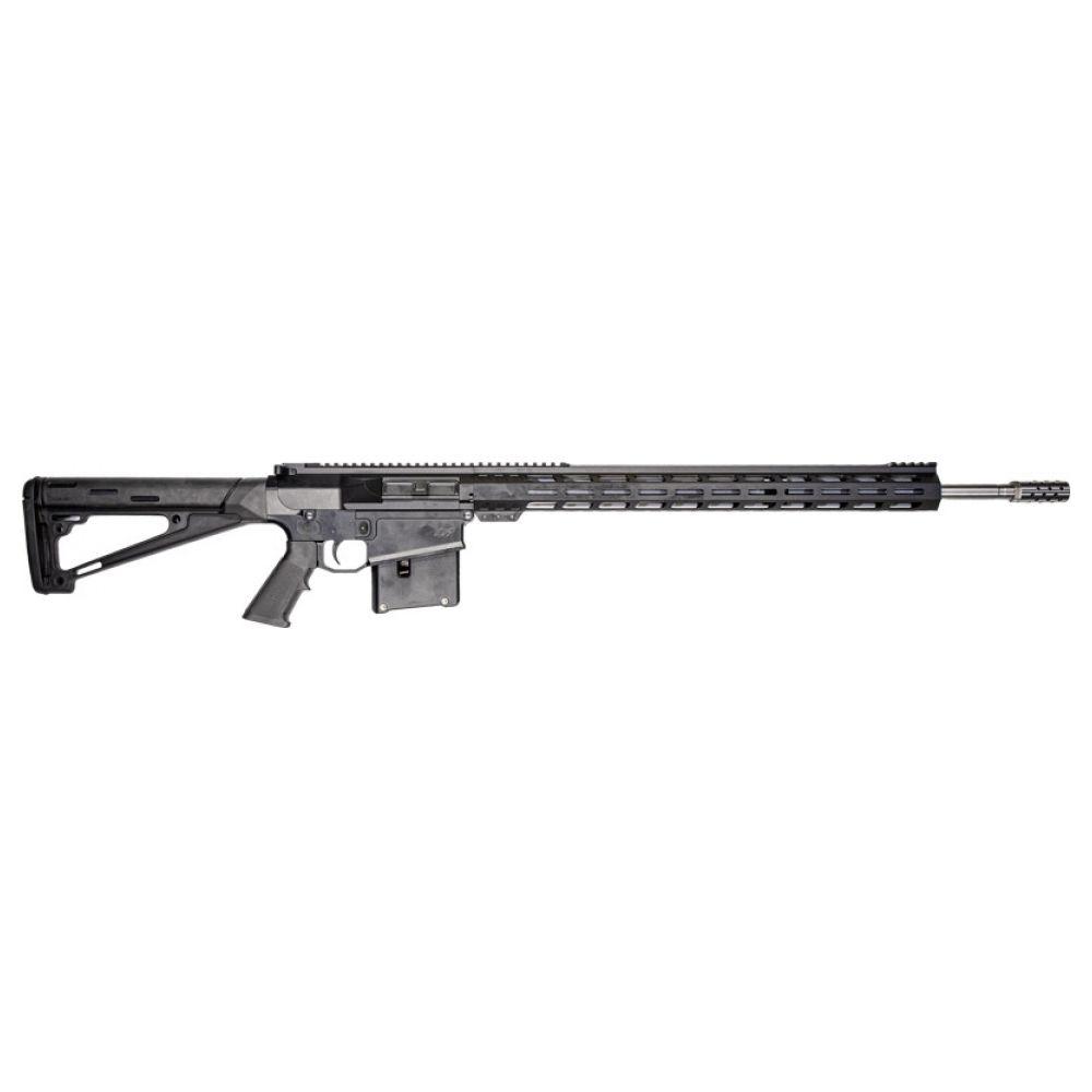 https3A2F2Fmedia.chattanoogashooting.com2Fimages2Fproduct2FIQGL10LA7REMSSBLK2FIQGL10LA7REMSSBLK-1.jpg GLFA Long Action Rifle 7mm Rem Mag 5rd Magazine 24" 5/8x24 Threaded Barrel Black - Image 1