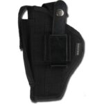 Bulldog Extreme Handgun Holster with Belt Loop and Clip for Standard Autos with 2-4" Barrels Black