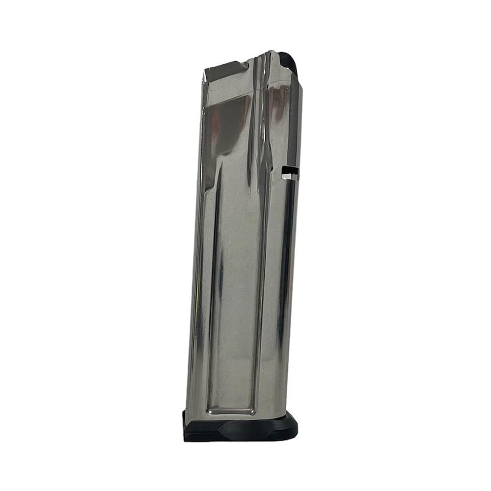 https3A2F2Fmedia.chattanoogashooting.com2Fimages2Fproduct2FKACM102011126S2FKACM102011126S-1.jpg Check-Mate Staccato 2011 Handgun Magazine Stainless Steel 10mm Luger 15/rd - Image 1