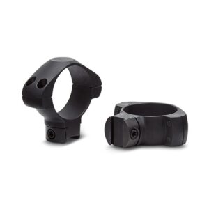Konus 2-Piece Steel Riflescope Rings for Airguns & .22 Rails 1" Medium Black