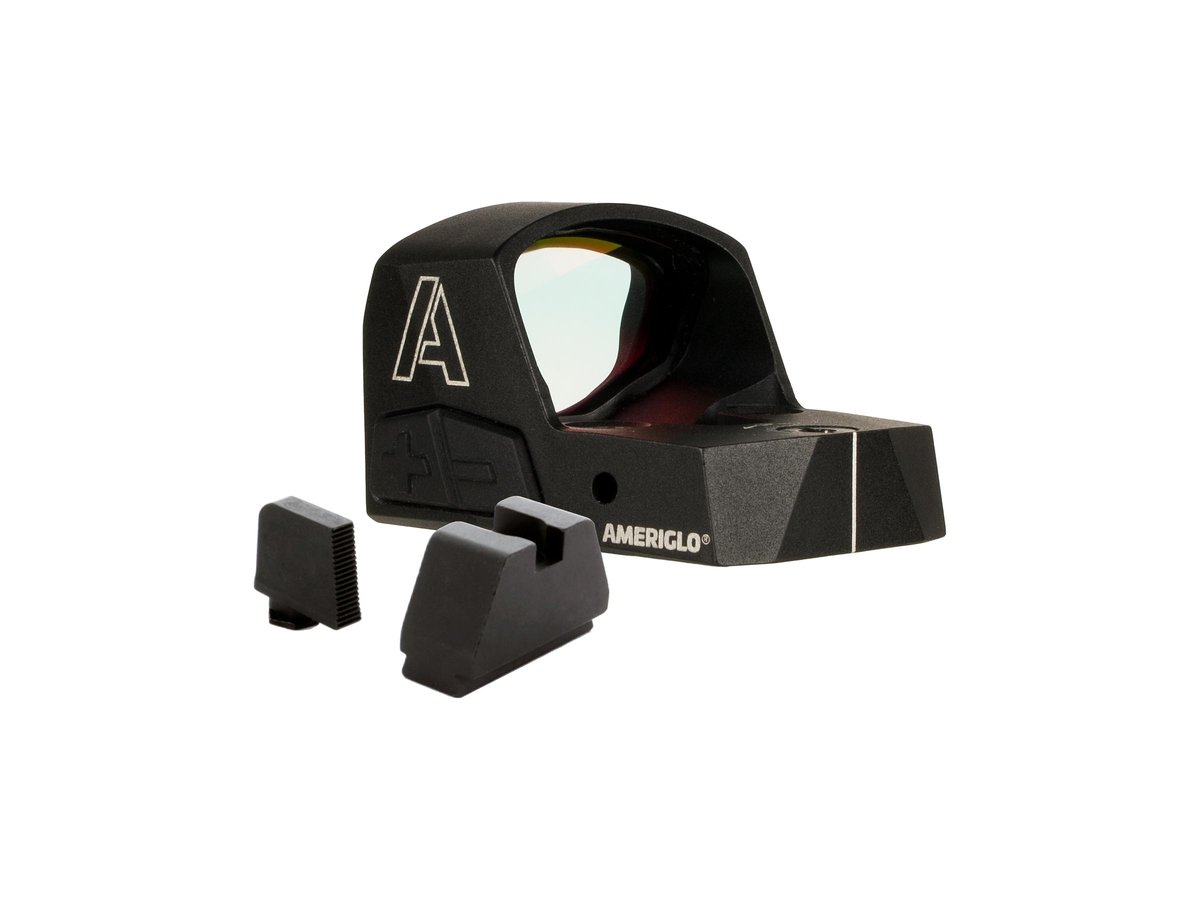 https3A2F2Fmedia.chattanoogashooting.com2Fimages2Fproduct2FKQHVN042FKQHVN03_1.jpg Ameriglo Haven 5.0 MOA Red Dot Sight - Carry-Ready Combo - Image 1