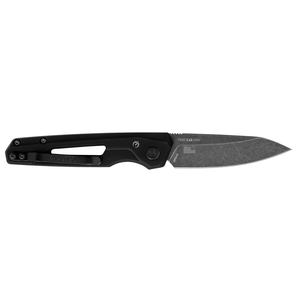 https3A2F2Fmedia.chattanoogashooting.com2Fimages2Fproduct2FKW75502FKW7550-1.jpg Kershaw Launch 11 Automatic Knife 2-3/4" Drop Point Blade Black - Image 1