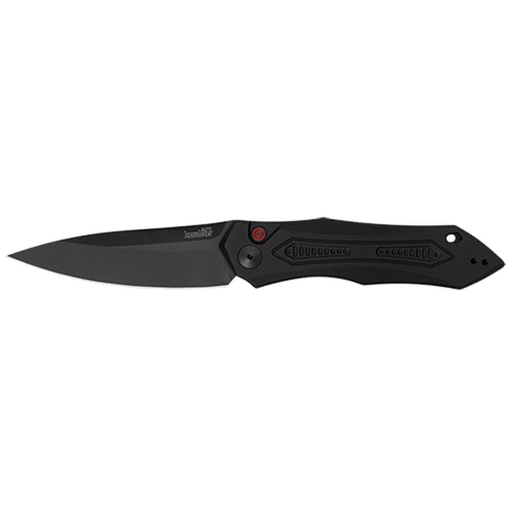 https3A2F2Fmedia.chattanoogashooting.com2Fimages2Fproduct2FKW7800BLK2FKW7800BLK-1.jpg Kershaw Launch 6 Automatic Knife 3-3/4" Drop Point Blade Black - Image 1