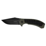 Kershaw Faultline Folder Knife 3" Drop Point Blade Olive