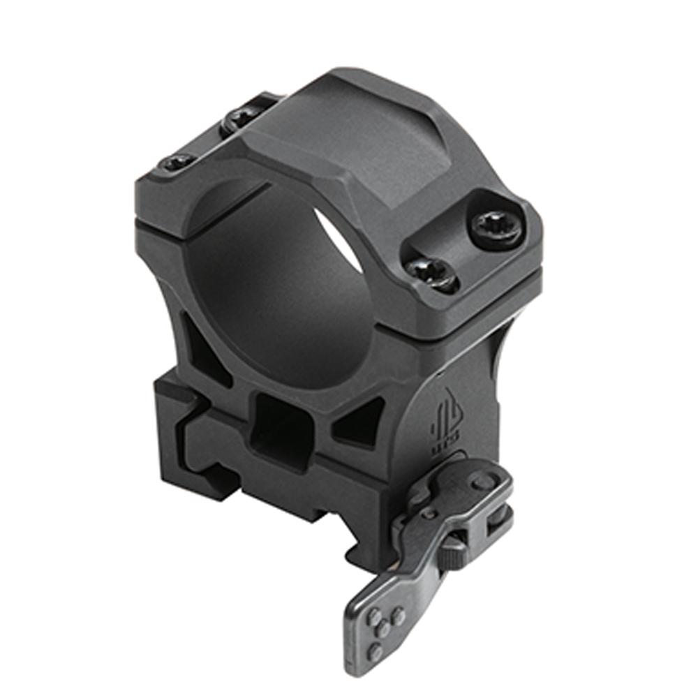 https3A2F2Fmedia.chattanoogashooting.com2Fimages2Fproduct2FLIAQR1152FLIAQR115.jpg UTG ACCU-SYNC QR 1in Medium Profile Scope Rings Picatinny - Image 1