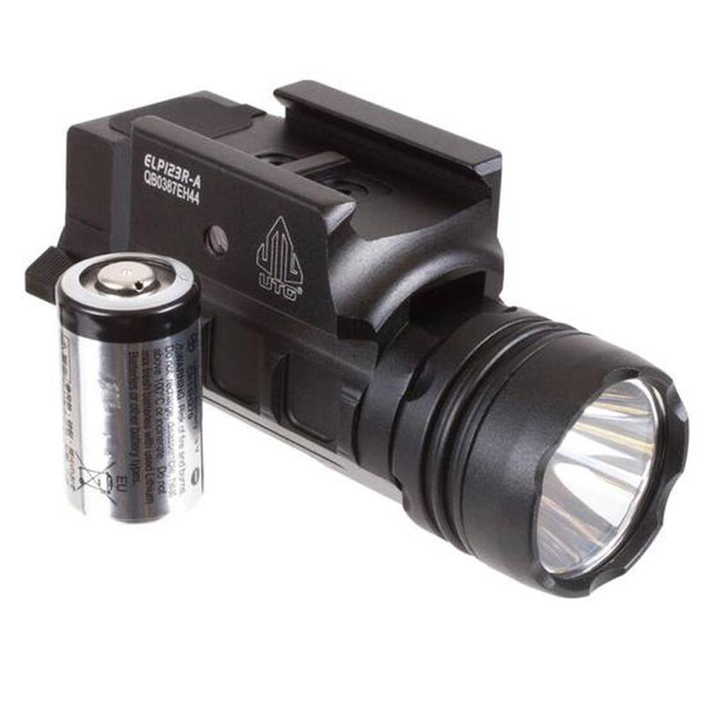 https3A2F2Fmedia.chattanoogashooting.com2Fimages2Fproduct2FLILTELP123RA2FLILTELP123RA.jpg UTG Sub-compact LED Ambi. Pistol Light 400 Lumen - Image 1