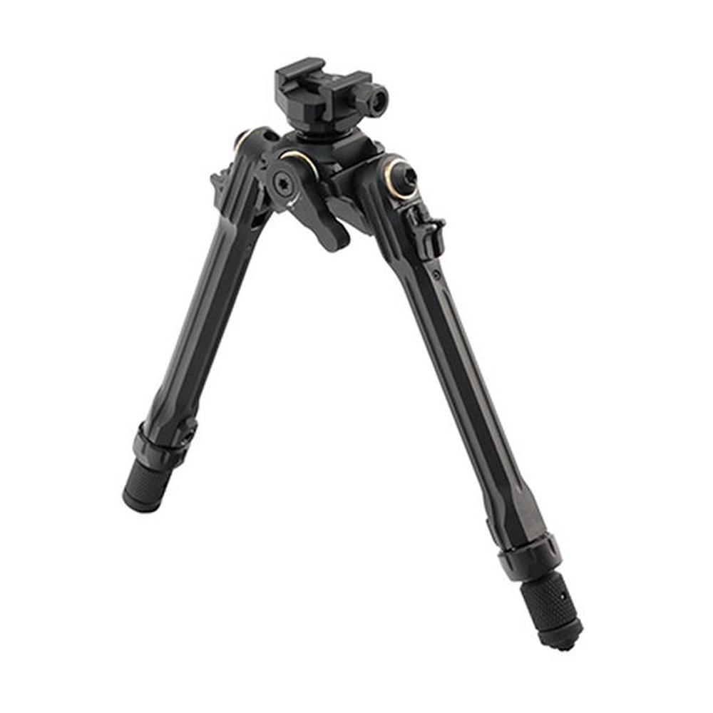 https3A2F2Fmedia.chattanoogashooting.com2Fimages2Fproduct2FLITLUBP012FLITLUBP01.jpg Leapers UTG PRO TBNR Bipod 8.5"-11" Center Height Picatinny Black - Image 1