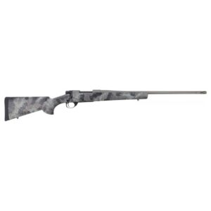Howa M1500 Fence Line Rifle 22-250 Rem 5rd Capacity 22" Threaded Barrel Light Grey Camo Stock