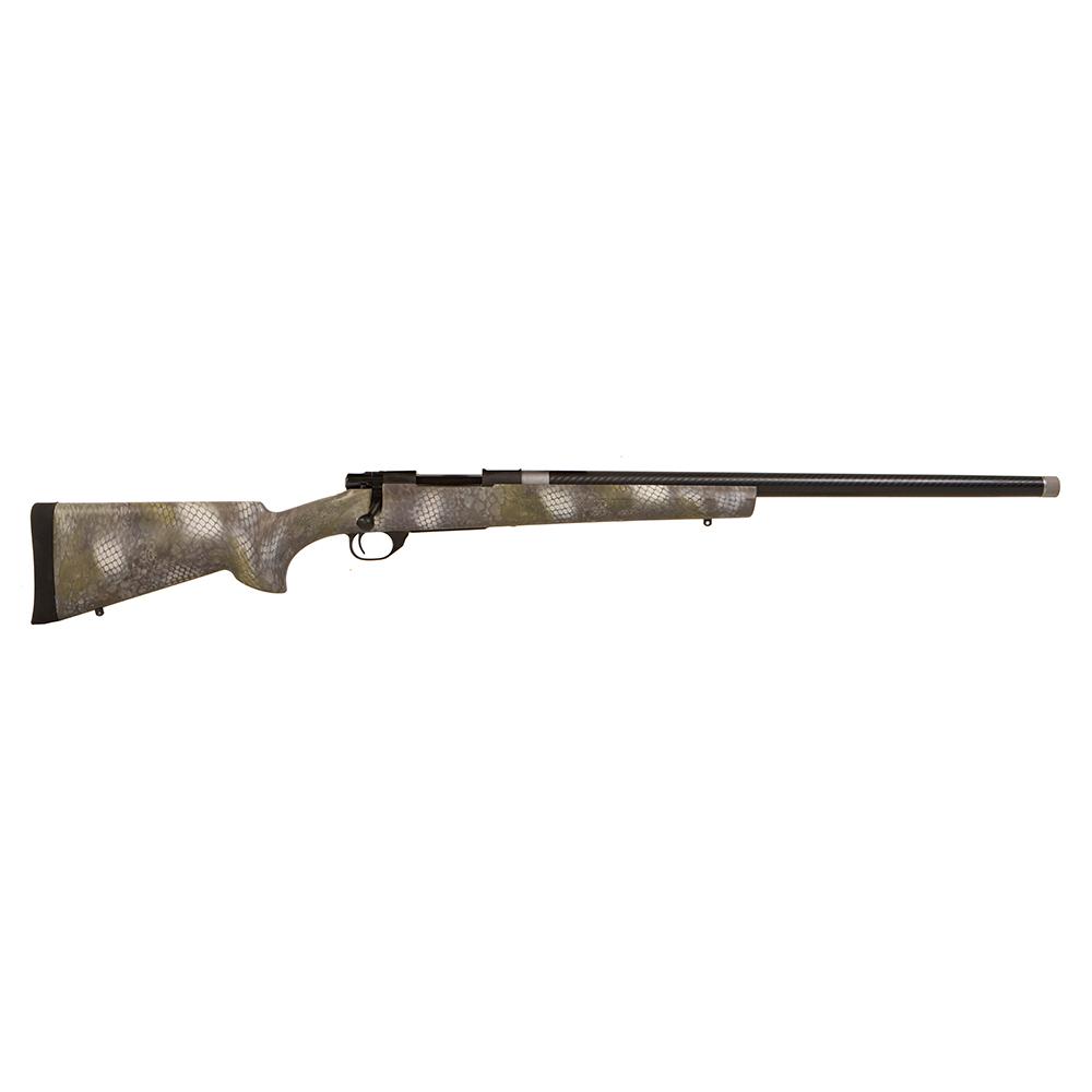 https3A2F2Fmedia.chattanoogashooting.com2Fimages2Fproduct2FLLHGCF65CKTS2FLLHGCF65CKTS-1.jpg Howa Hogue Rifle 6.5 Creedmoor 5rd Magazine 24" Carbon Threaded Barrel Kratos Camo Stock - Image 1