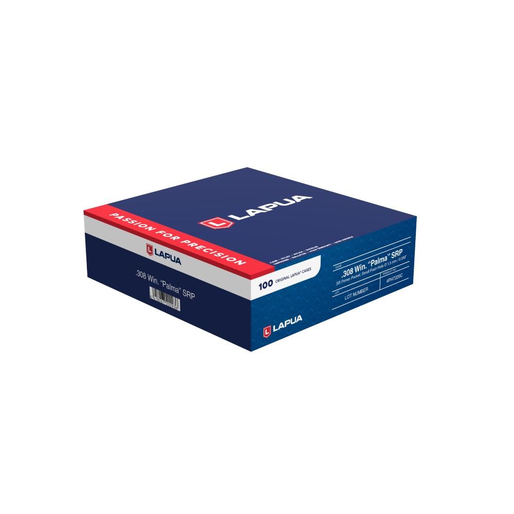 https3A2F2Fmedia.chattanoogashooting.com2Fimages2Fproduct2FLP4PH7226C2FLP4PH7226C-1.jpg Lapua Unprimed Brass Rifle Cartridge Cases 308 Win Palma (Small Primer) 100/ct - Image 1
