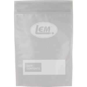 LEM Products MaxVac Zipper Top Vacuum Bags Gallon Size 11"x16" - 20/ct