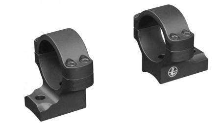 https3A2F2Fmedia.chattanoogashooting.com2Fimages2Fproduct2FLU1711242FLU171124.jpg Leupold BackCountry 2-Piece Rings & Base Set Weatherby Mark 5 30mm Medium - Matte Black - Image 1