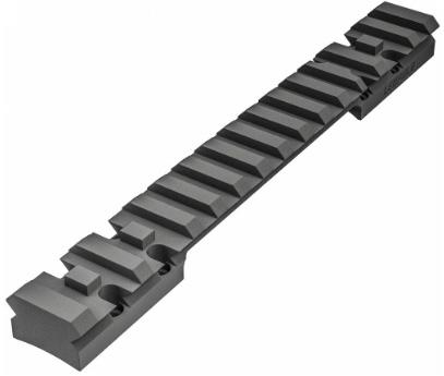 https3A2F2Fmedia.chattanoogashooting.com2Fimages2Fproduct2FLU1763972FLU176397.jpg Leupold 1-Piece Backcountry Cross-Slot Picatinny/Weaver Rail Browning X-Bolt LA 20 MOA Matte 6.6" Length - Image 1