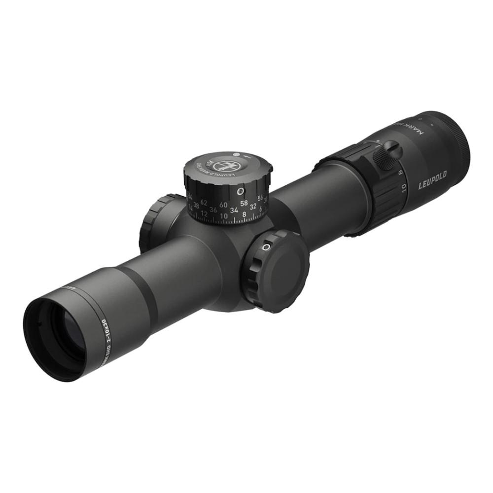 https3A2F2Fmedia.chattanoogashooting.com2Fimages2Fproduct2FLU1797042FLU179704-2.jpg Leupold Mark 5HD 2-10x30 Rifle Scope FFP PR-1MOA Reticle Non-Illuminated Black - Image 1