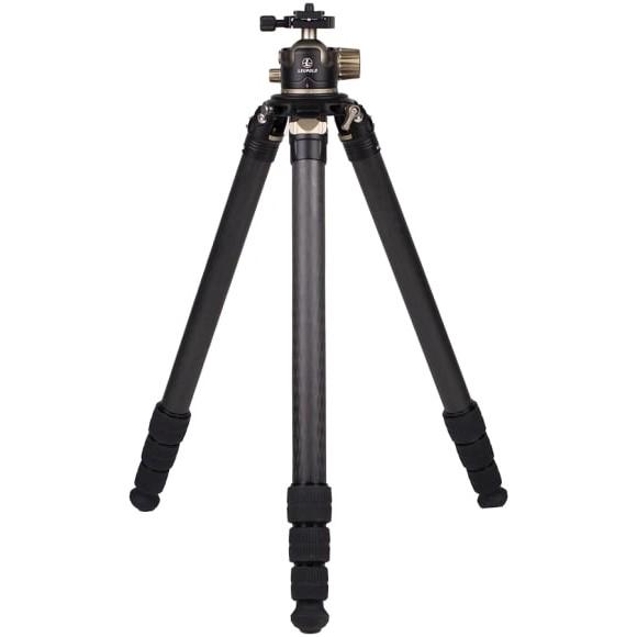 https3A2F2Fmedia.chattanoogashooting.com2Fimages2Fproduct2FLU1827962FLU182796.jpg Leupold Mark 5 CF-455 Tripod Kit 8.3" to 74" Black - Image 1