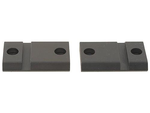 https3A2F2Fmedia.chattanoogashooting.com2Fimages2Fproduct2FLU498472FLU49847.jpg Leupold 2-Piece QRW Detachable Weaver Style Base - Browning A-Bolt Matte Black - Image 1