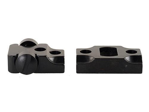 https3A2F2Fmedia.chattanoogashooting.com2Fimages2Fproduct2FLU512562FLU51256.jpg Leupold 2-Piece Standard Steel Base - Remington Model 7 Gloss Black - Image 1