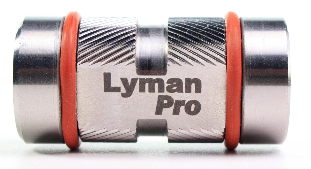https3A2F2Fmedia.chattanoogashooting.com2Fimages2Fproduct2FLY77050002Fgauge.jpg Lyman Pro Maximum Cartridge Gauge 9mm Luger - Image 1