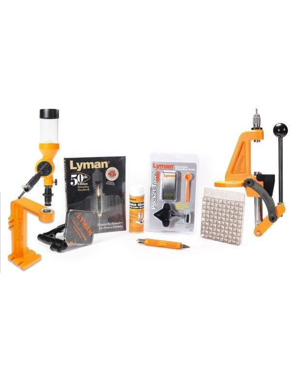 https3A2F2Fmedia.chattanoogashooting.com2Fimages2Fproduct2FLY78103502FLY7810350.jpg Lyman Brass-Smith Ideal (C-Frame) Reloading Kit - Image 1
