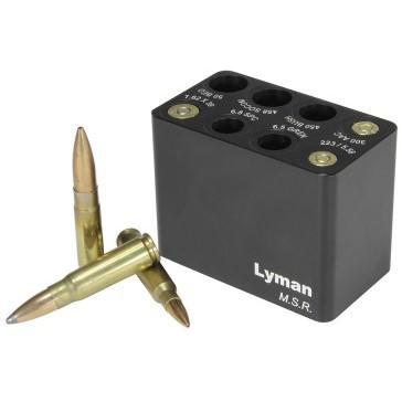 https3A2F2Fmedia.chattanoogashooting.com2Fimages2Fproduct2FLY78330032FLY7833003_1.jpg Lyman MSR Ammo Checker Block - Image 1
