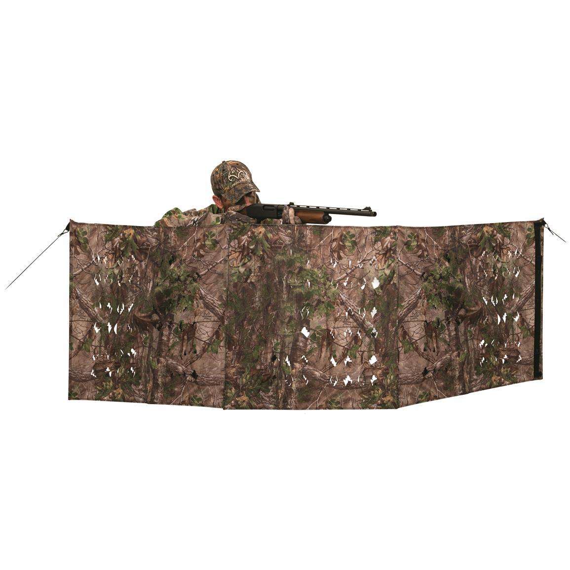 https3A2F2Fmedia.chattanoogashooting.com2Fimages2Fproduct2FMCAMEBL01812FMCAMEBL0181.jpg Ameristep 4-Spur Hunting Blind Mossy Oak Obsession - Image 1