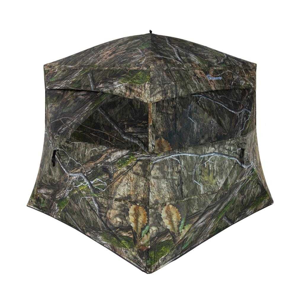 https3A2F2Fmedia.chattanoogashooting.com2Fimages2Fproduct2FMCAMSBANSHEEWBX2FMCAMSBANSHEEWBX-1.jpg Ameristep Banshee Wide Bottom Extreme Ground Blind Mossy Oak Country DNA - Image 1