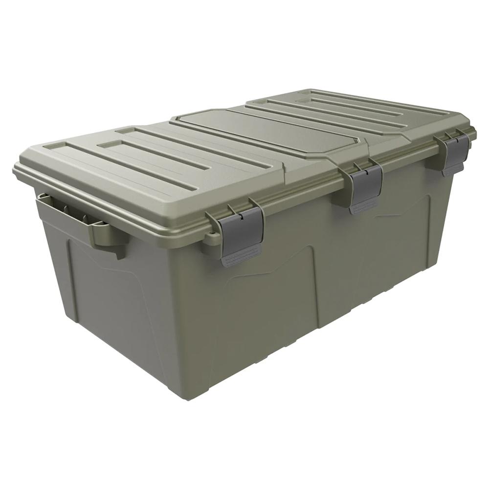 https3A2F2Fmedia.chattanoogashooting.com2Fimages2Fproduct2FMTACRG182FMTACRG18-1.jpg MTM Ammo Crate Utility Box Army Green - Image 1