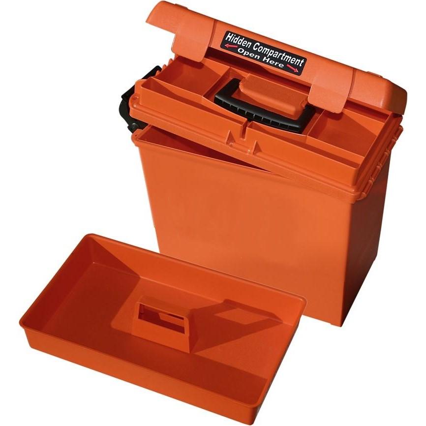 https3A2F2Fmedia.chattanoogashooting.com2Fimages2Fproduct2FMTSPUD2352FMTSPUD235_1.jpg MTM Sportsmen's Plus Utility Dry Box 15" x 8.8" x 13" Orange - Image 1