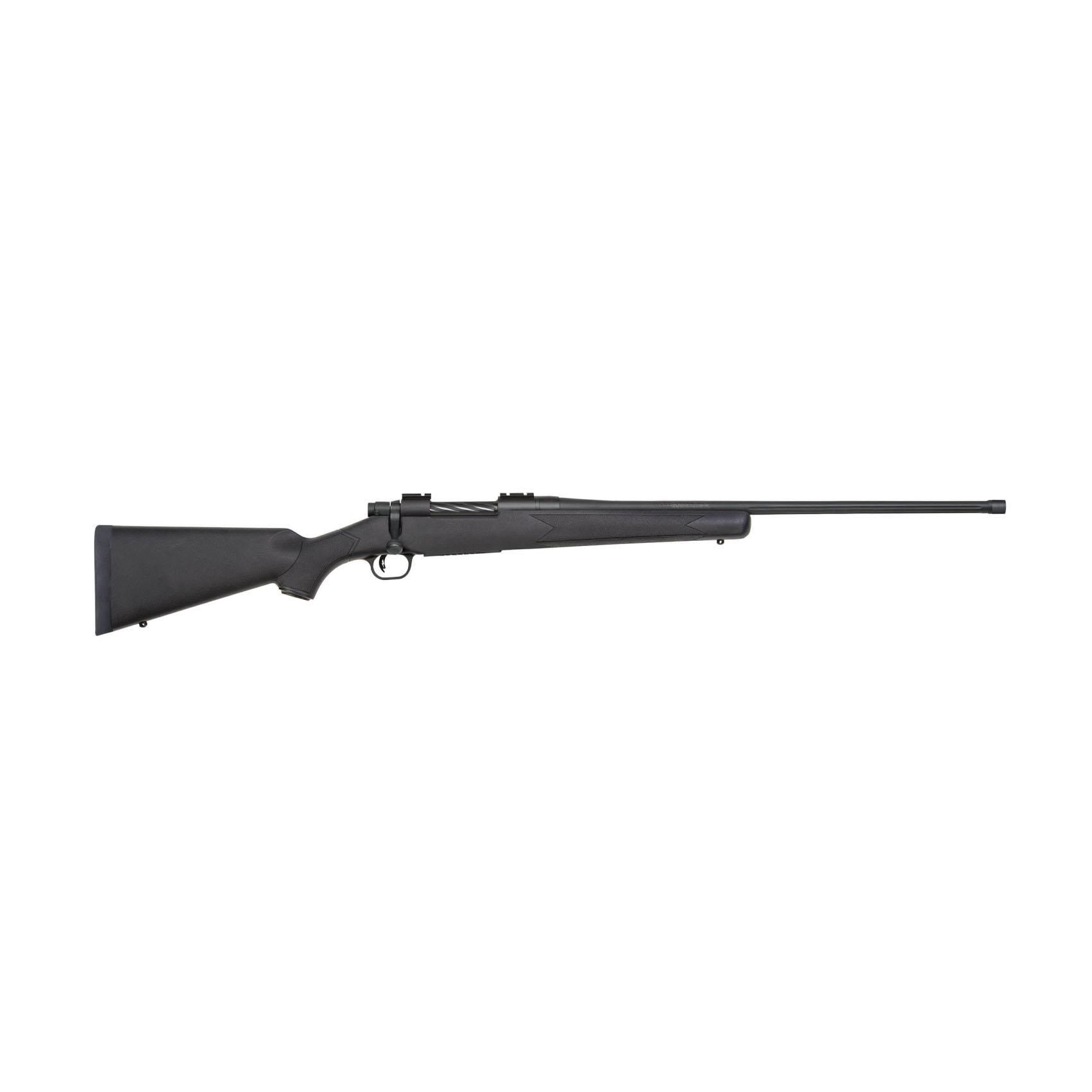 https3A2F2Fmedia.chattanoogashooting.com2Fimages2Fproduct2FMV282482FMV282481.jpg Mossberg Patriot Synthetic Rifle 7mm PRC 3rd Capacity 24'' Threaded Barrel Synthetic Black Stock - Image 1