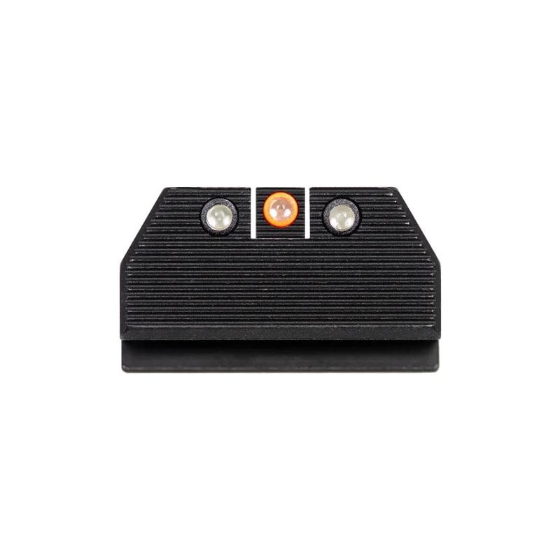 https3A2F2Fmedia.chattanoogashooting.com2Fimages2Fproduct2FNNCZU077286355OGZG2FNNCZU077286355OGZG.jpg Night Fision Optics Ready Stealth Night Sight Set Orange Front Black Back for CZ P-10 C/F/S - Image 1