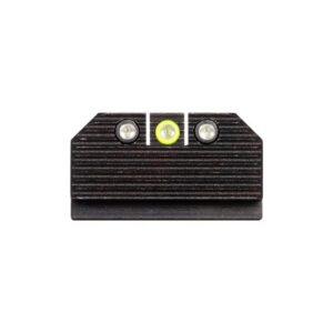 Night Fision Optics Ready Stealth Night Sight 3 Dot Tritium Set Yellow Front Black Back for Glock